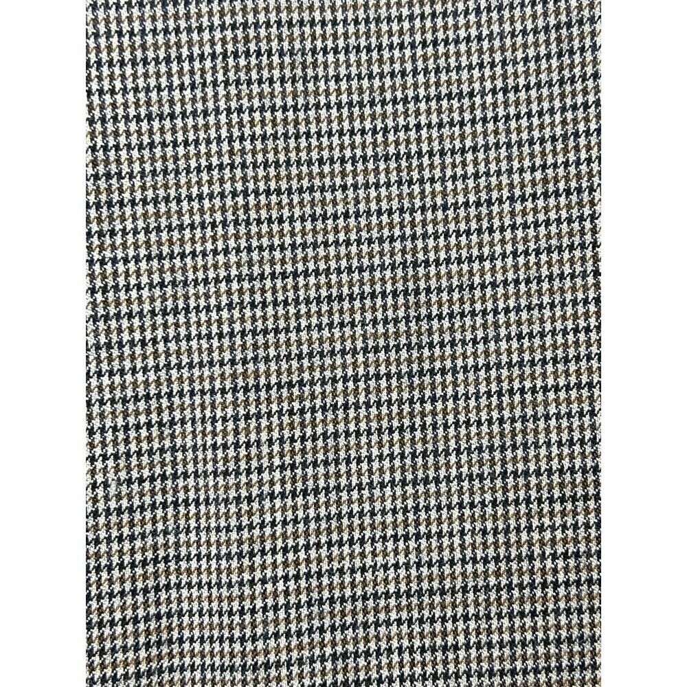 New Talbots Newport Pant Women Size 14 Brown Houndstooth Trouser Wool Blend T2 - Picture 9 of 12